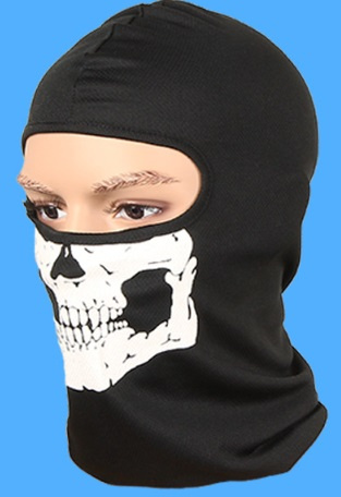 Nákrčník kukla LEBKA - 3