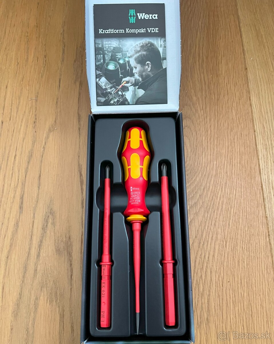 Wera 817/4 VDE - vianočná sada náradia 4 dielna - 3
