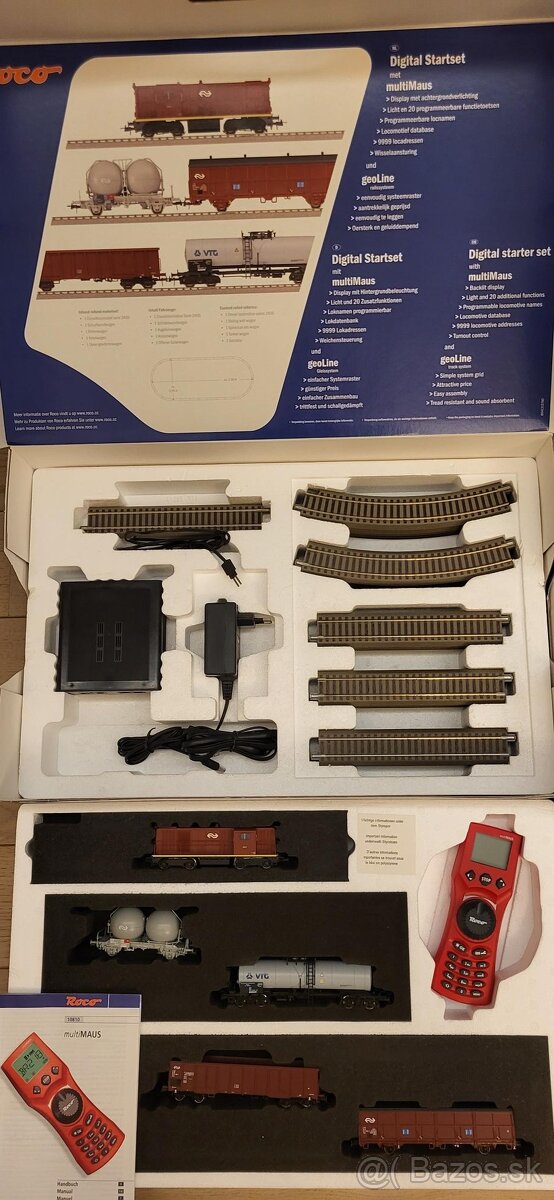 modelová železnica HO, 2x DIGITAL STARTSET ROCO - 3