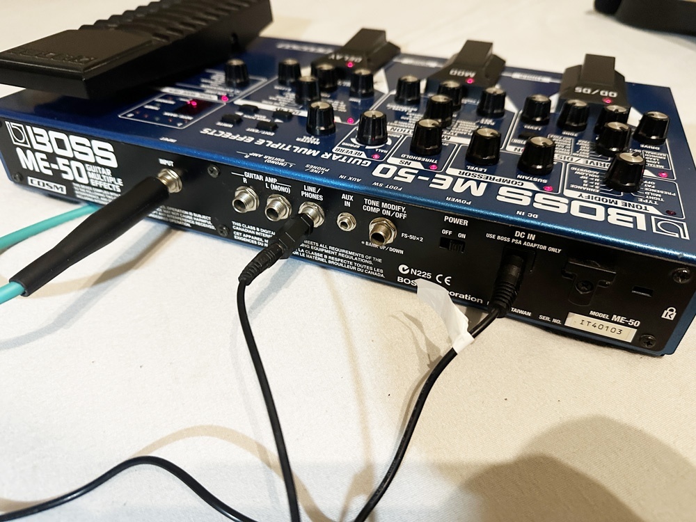 Gitarový multiefekt Boss ME-50 - 3