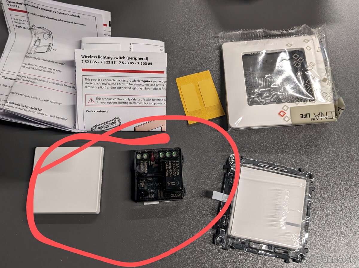 Mikromodul Valena Life s Netatmo
- 3
