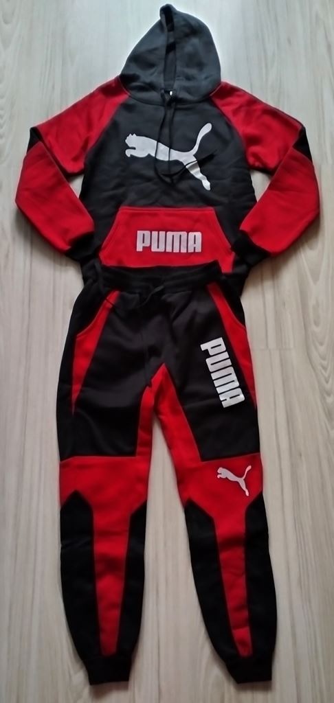 Čierno červená tepláková súprava, v.S/M/L - 3