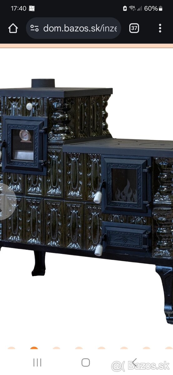 Terakotove kachle, sporak - 3