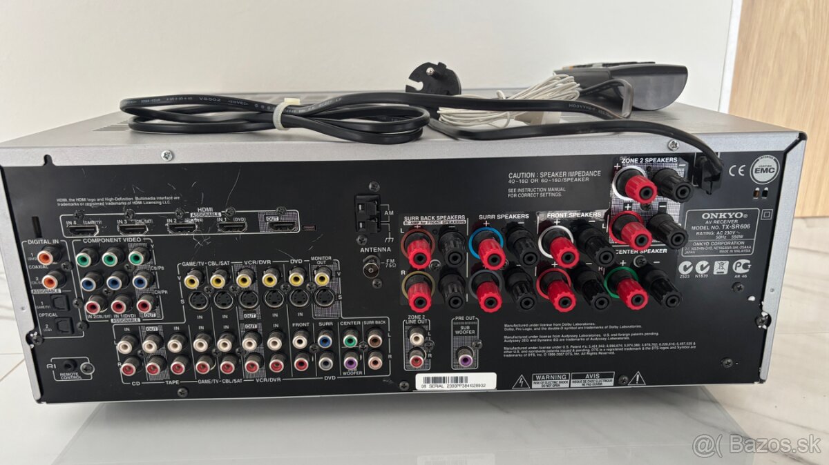 PREDAM - AV receiver Onkyo TX-SR 606 - 3