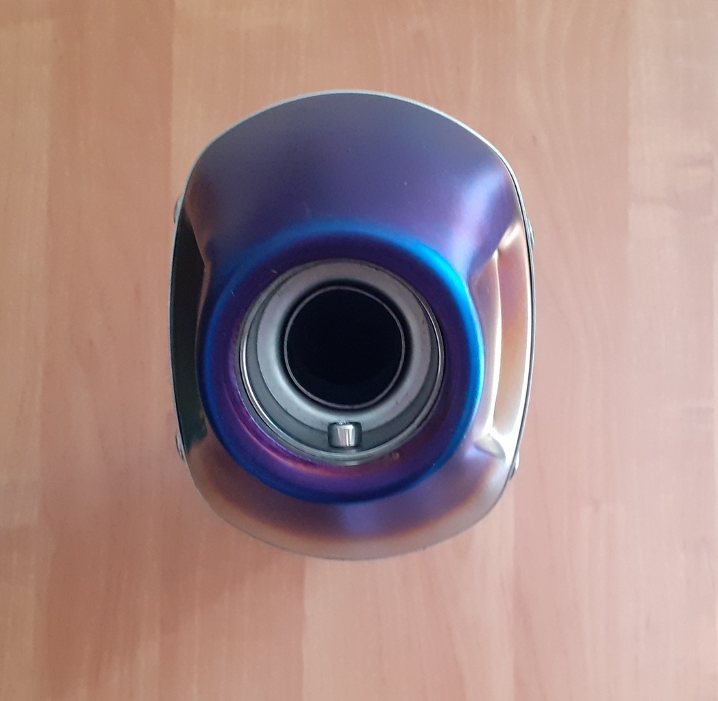 Nová ladená koncovka výfuku Akrapovič dlhá verzia 450mm - 3