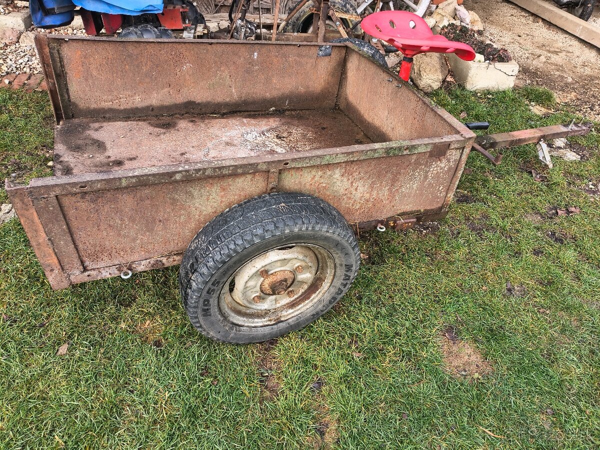 Vlečka na malitraktor - 3