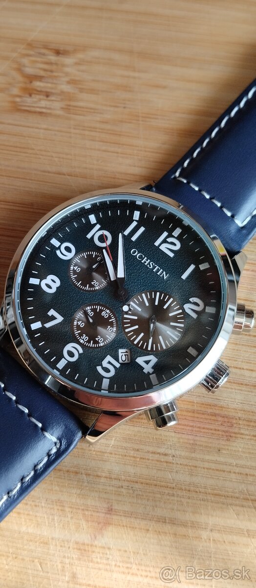 letecké hodinky OCHSTIN PILOT BLUE NUMBERS - 3