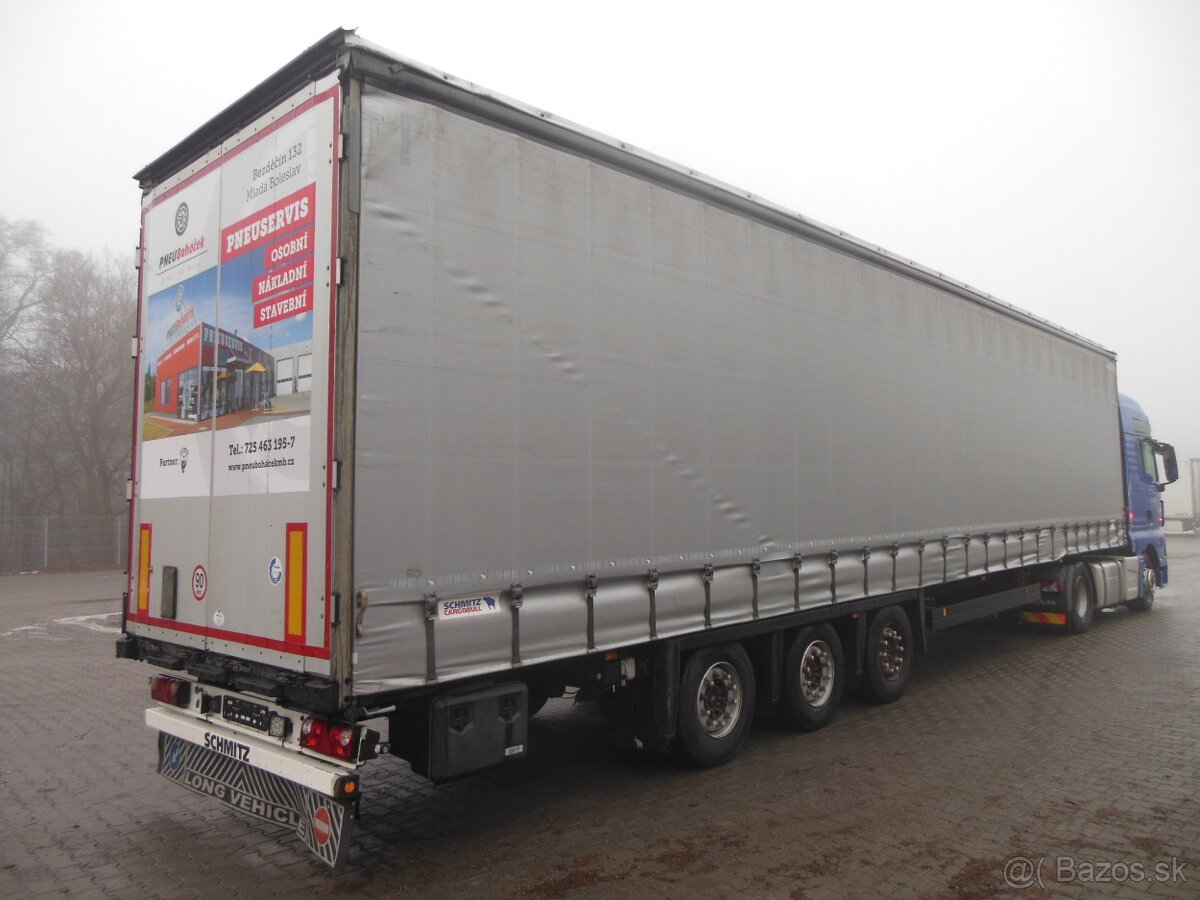 Schmitz SCB, LowDeck, valník, návěs - 3