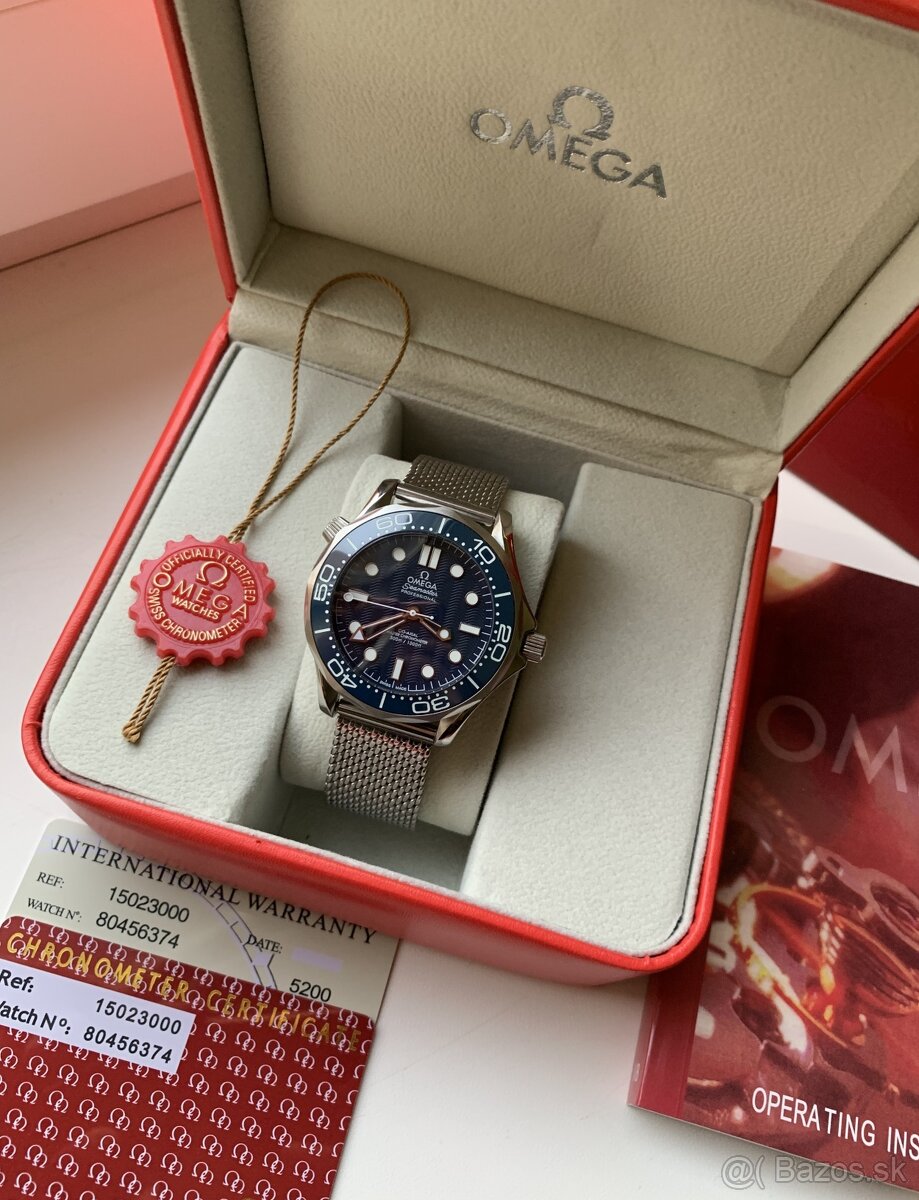 Omega Seamaster James Bond 60th anniversary, Nové, 42mm - 3