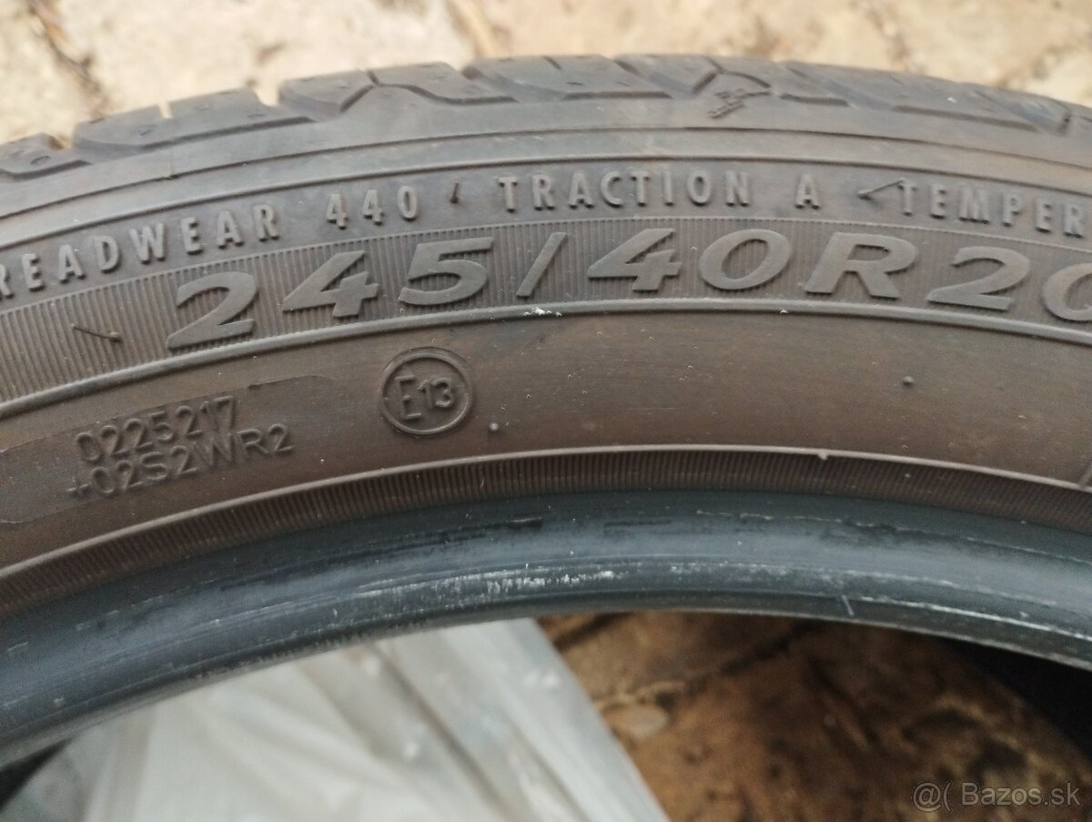 predám goodyear performance SUV letné 245/40 20 - 3