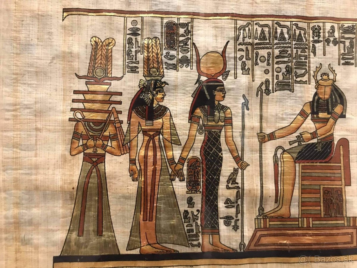 Egyptský papyrus – výrazný originál s históriou - 3