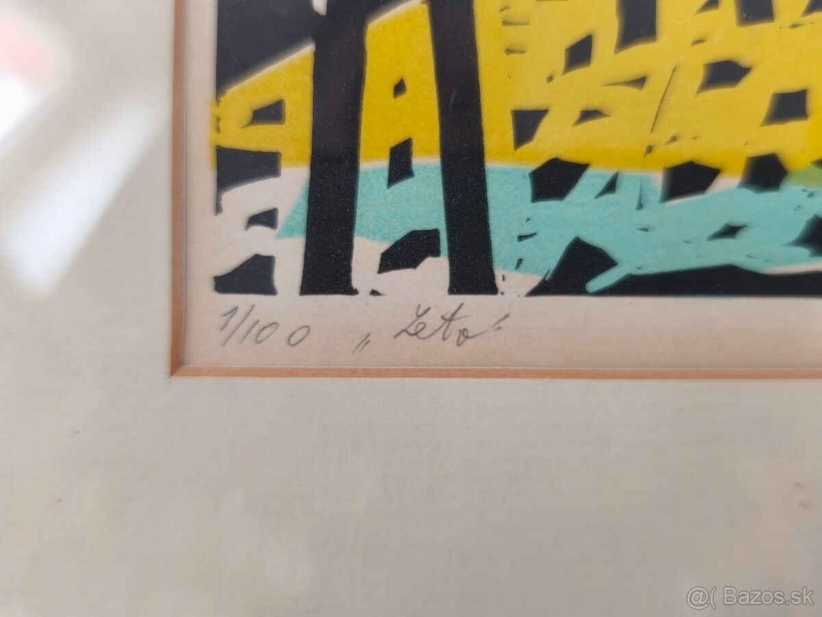 Obraz - Edita Ambrušová -1963 - Leto - 3