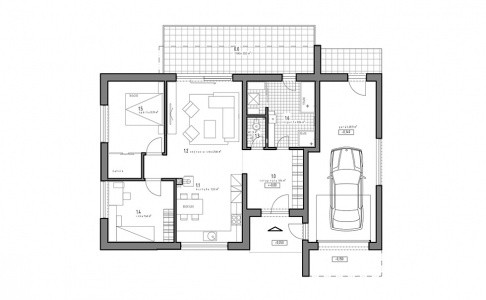 4. ETAPA MODERNÁ NOVOSTAVBA - 3 izbový nízkoenergetický b - 3