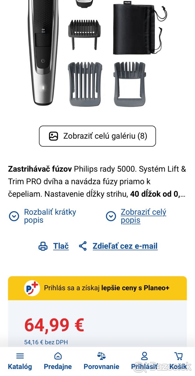 Zastrihávač fúzov Philips Series 5000 BT5522/15 - 3