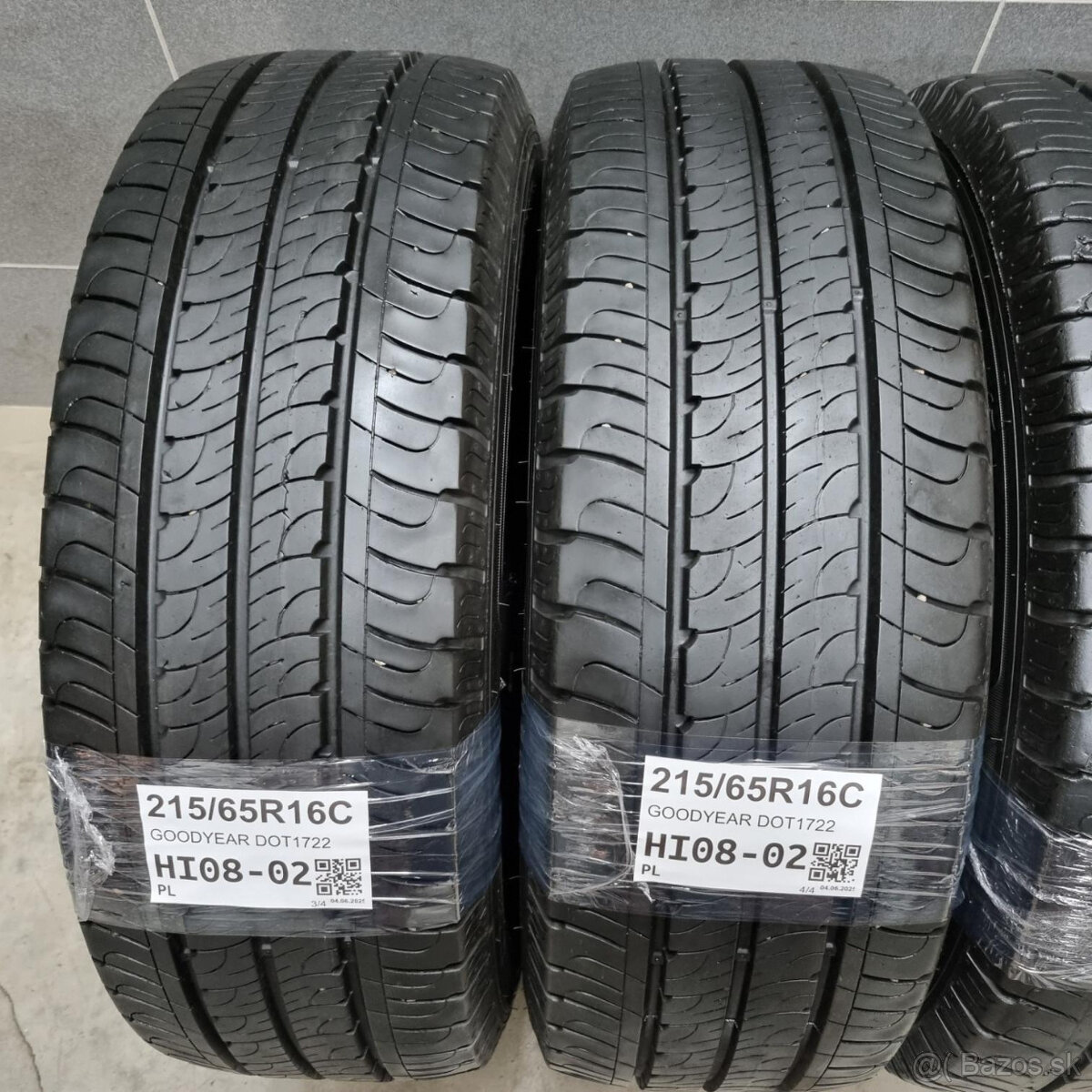 Letné dodávkové pneumatiky 215/65R16C GOODYEAR - 3