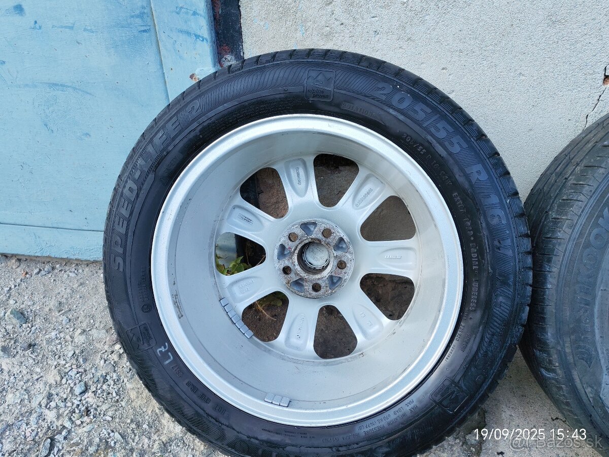 5x100 r16, octavia 1, Laurin & Klement ,205/55 r16 - 3