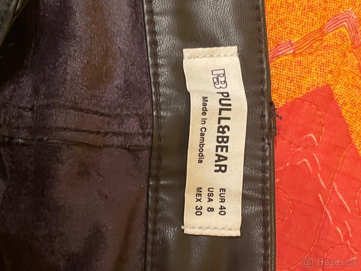 Koženkové nohavice - 3