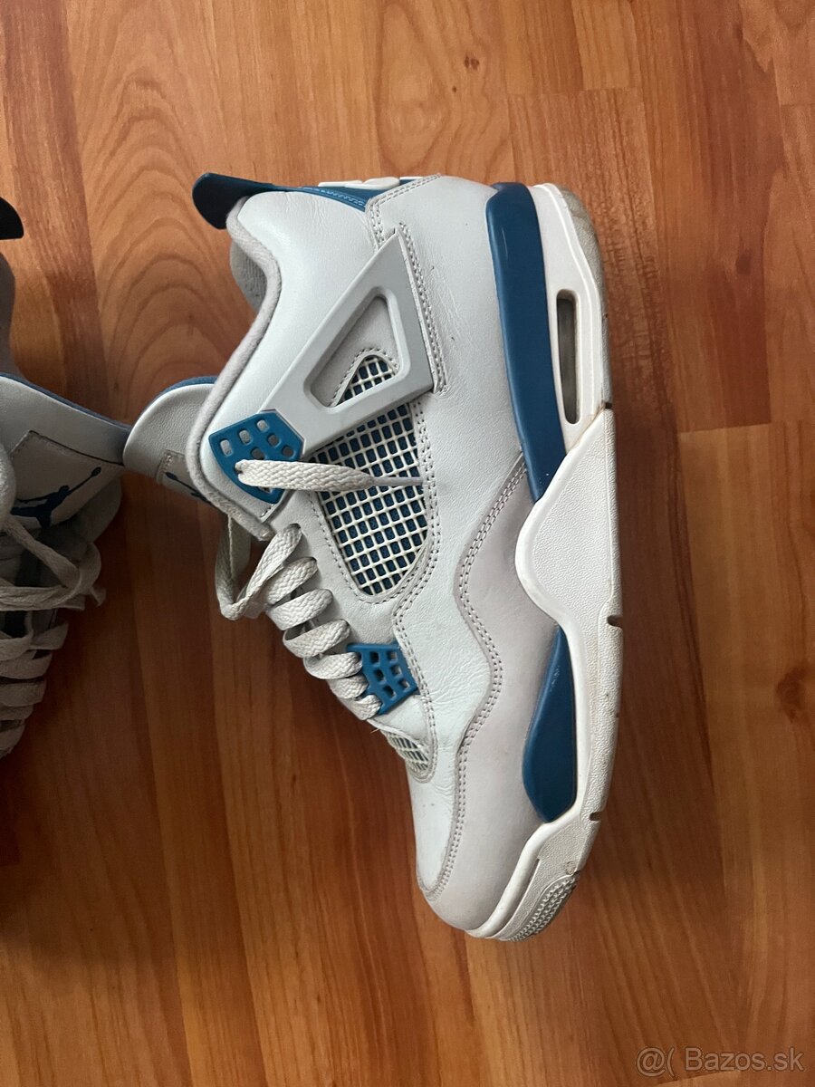 Jordan 4 military blue 45 - 3