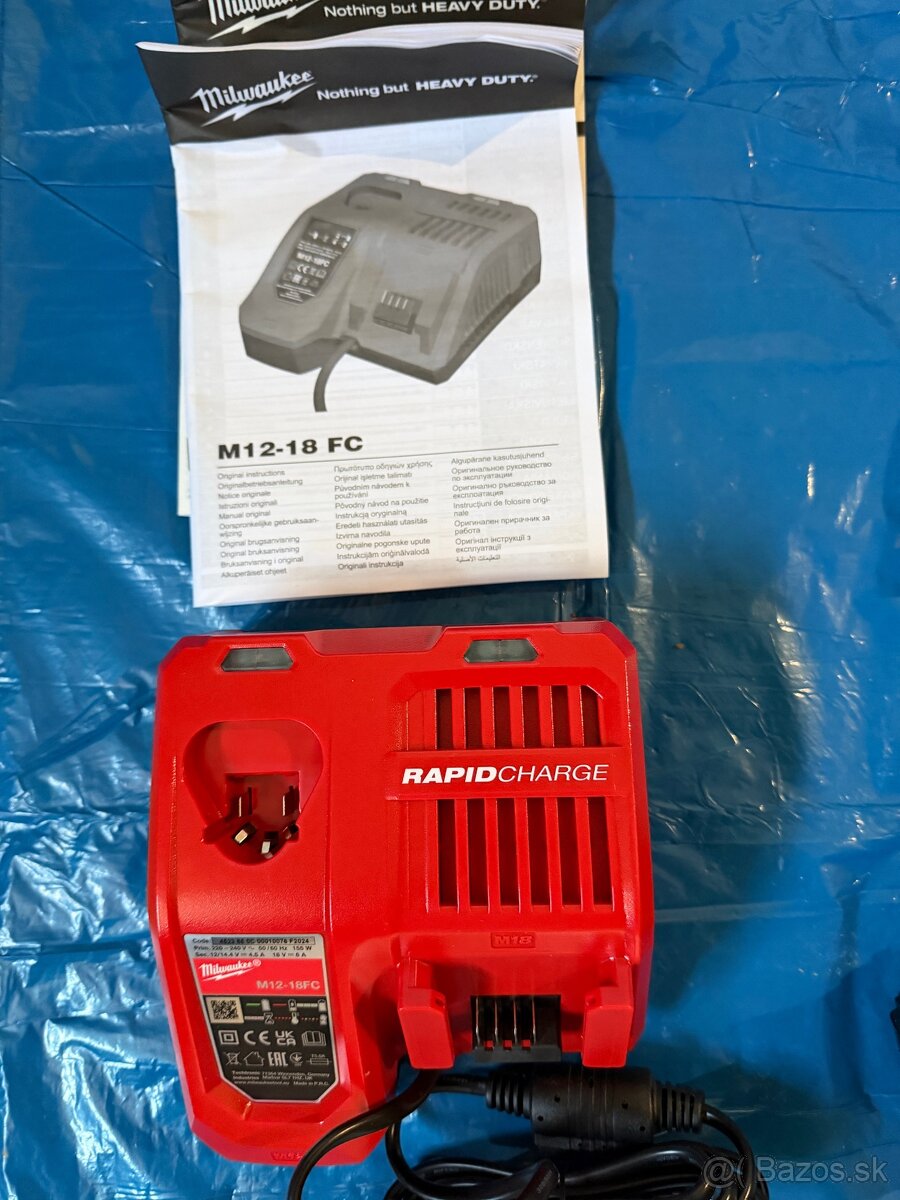 Aku pravouhlá vrtačka Milwaukee - 3