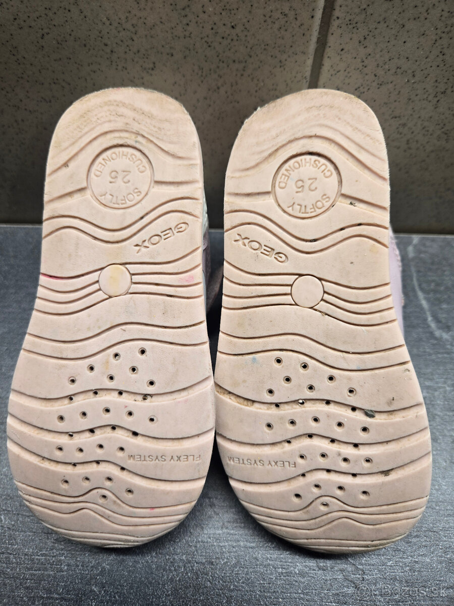 detske botasky GEOX 25 ružové - 3