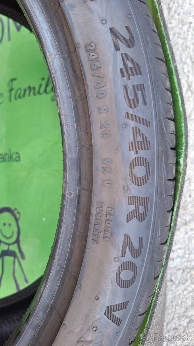 245/40 R20 continental letné - 3