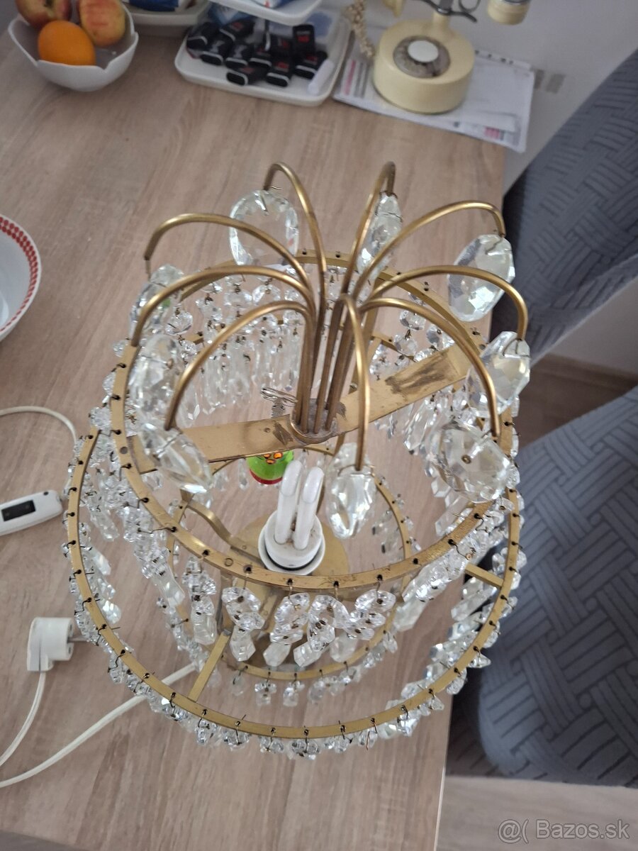 Kristalova starozitna lampa - 3