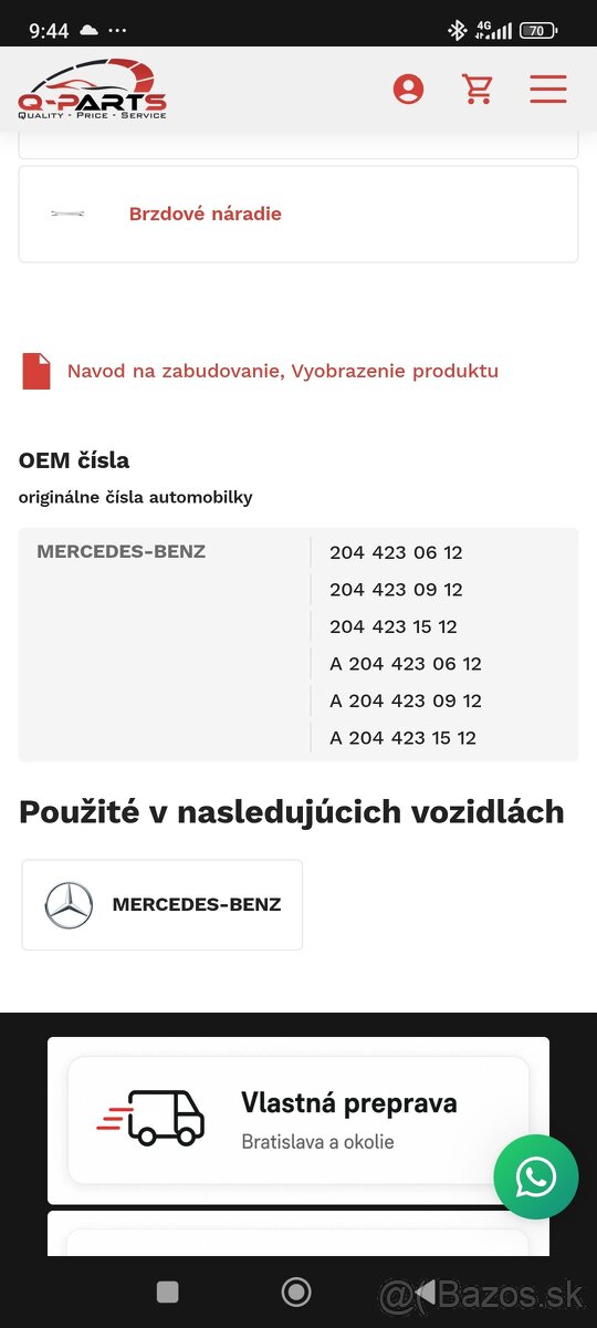 Brzdové Kotúče ABS - 3
