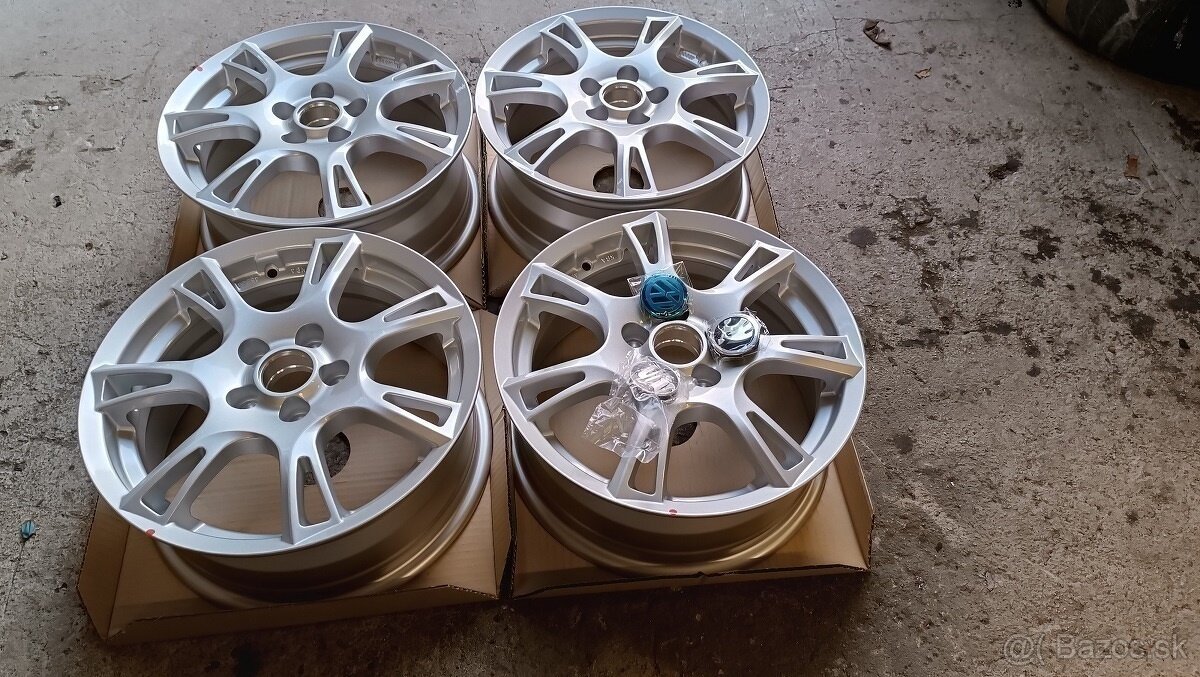 R15 5x112 ALU disky (škoda, VW, seat audi) - 3