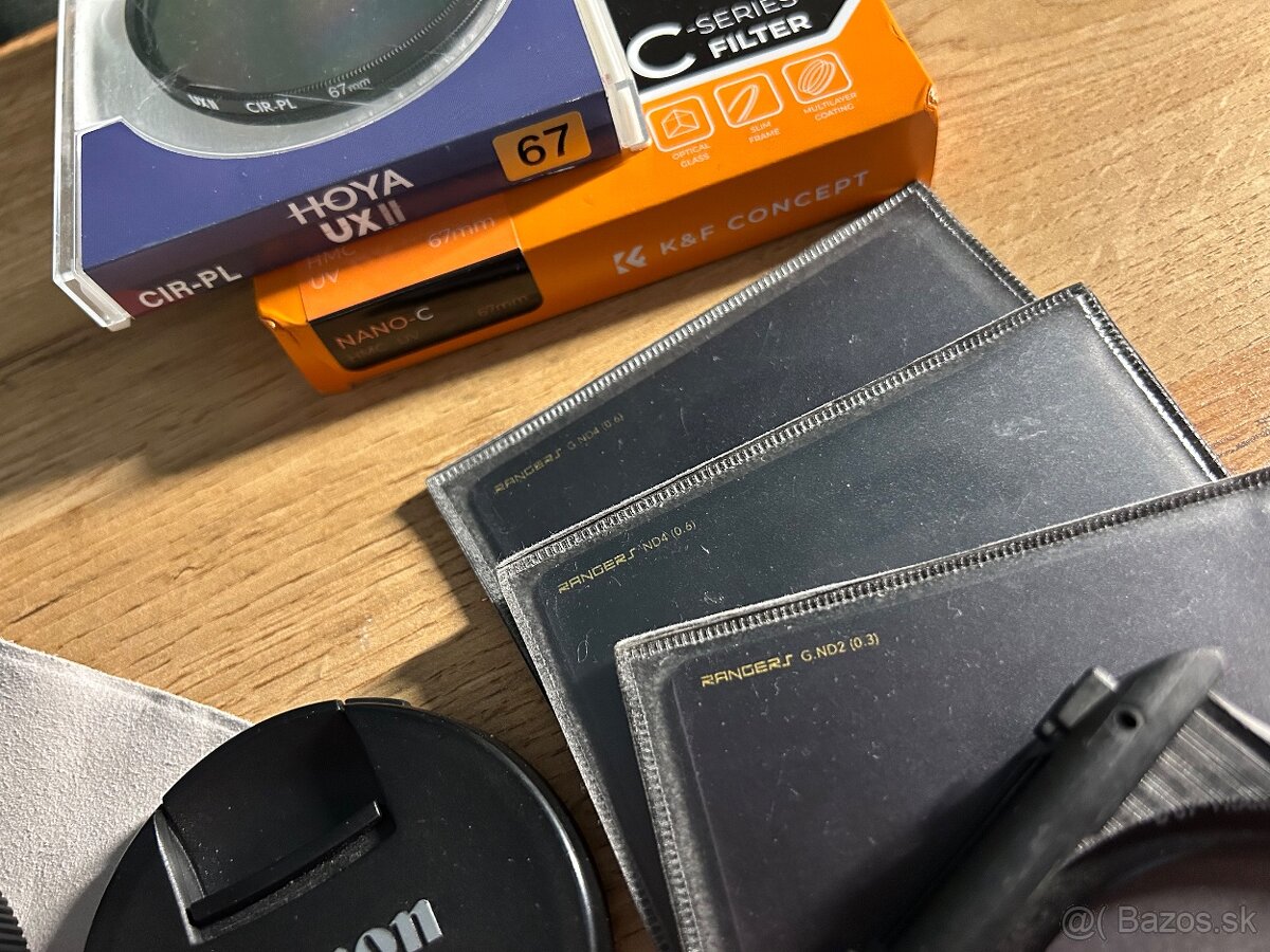 Canon RF 24-105mm f/4-7.1 IS STM + veľa filtrov (top stav) - 3
