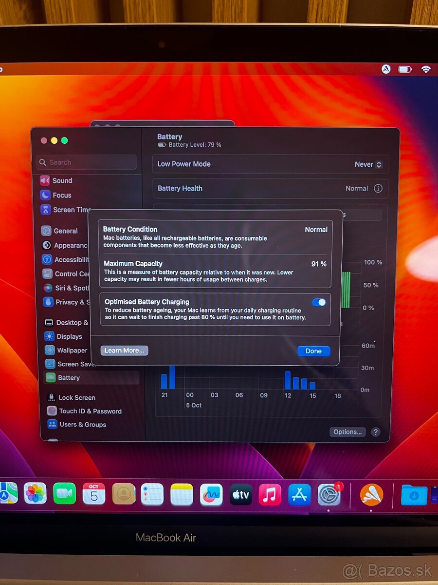 Macbook Air 13 M1 2020 - 256GB,RAM 8GB - 3