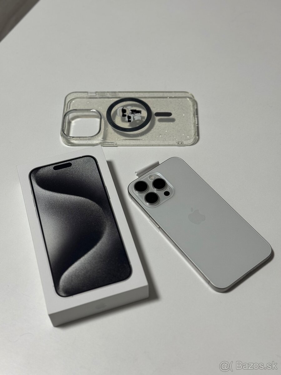 iPhone 15 Pro Max 256 GB – White Titanium - 3