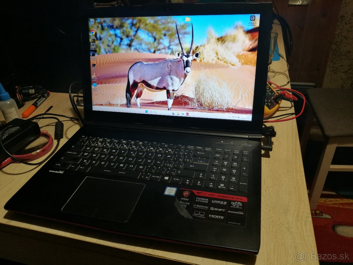 MSI GP62 LEOPARD PRO. Herná mašina. - 3