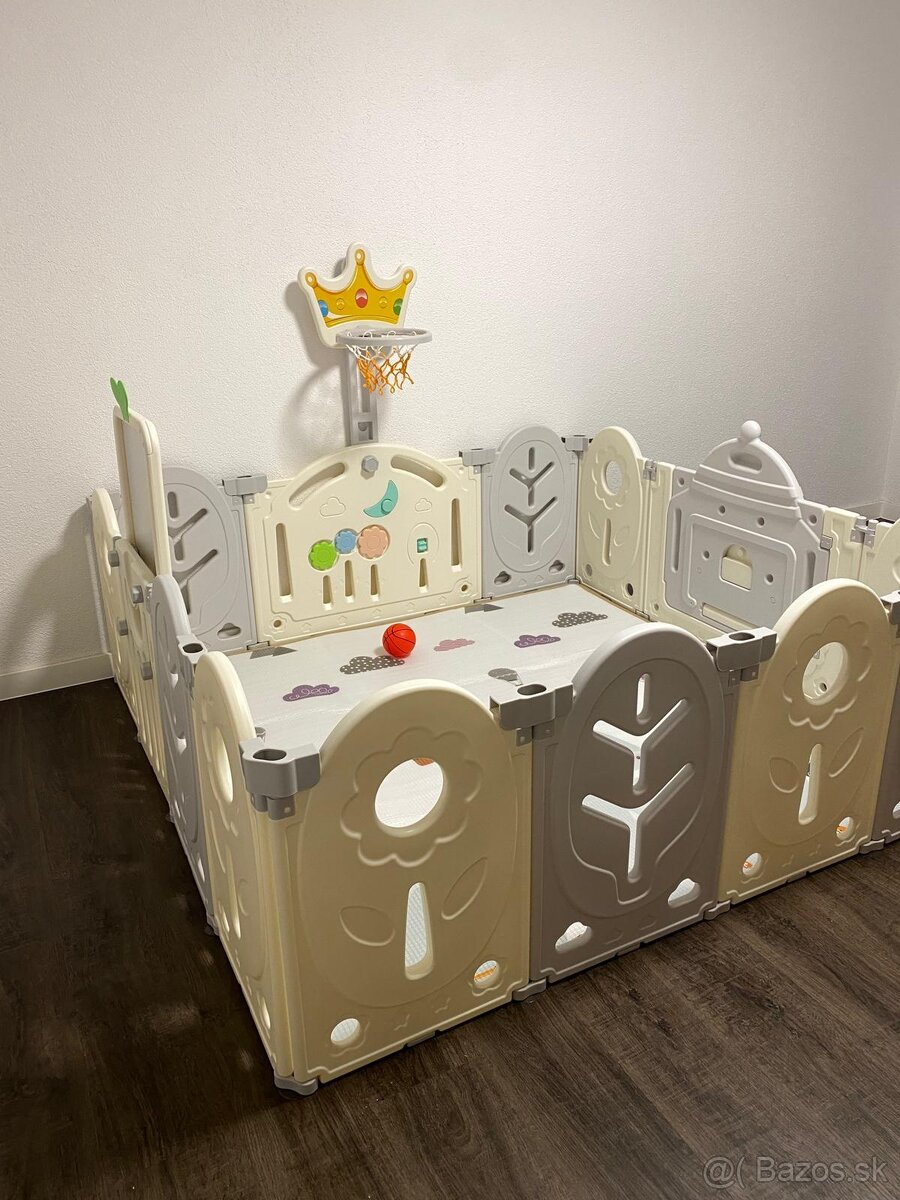 Detská ohrádka s podložkou - 3