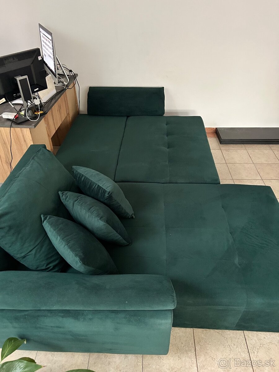 Smaragdova sedacka rohova - 3