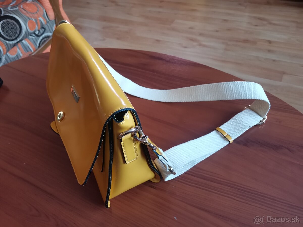 Štýlová kožená kabelka - 3