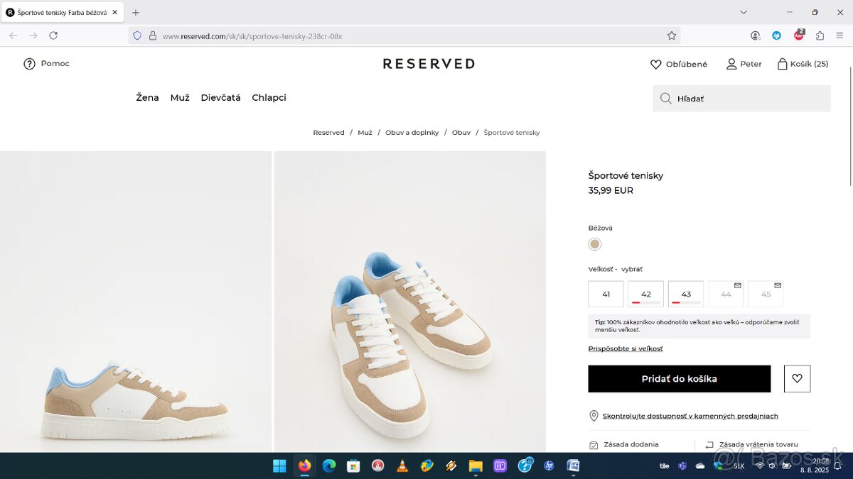 Tenisky Reserved, Tenisky HM, Tenisky Cropp - 3