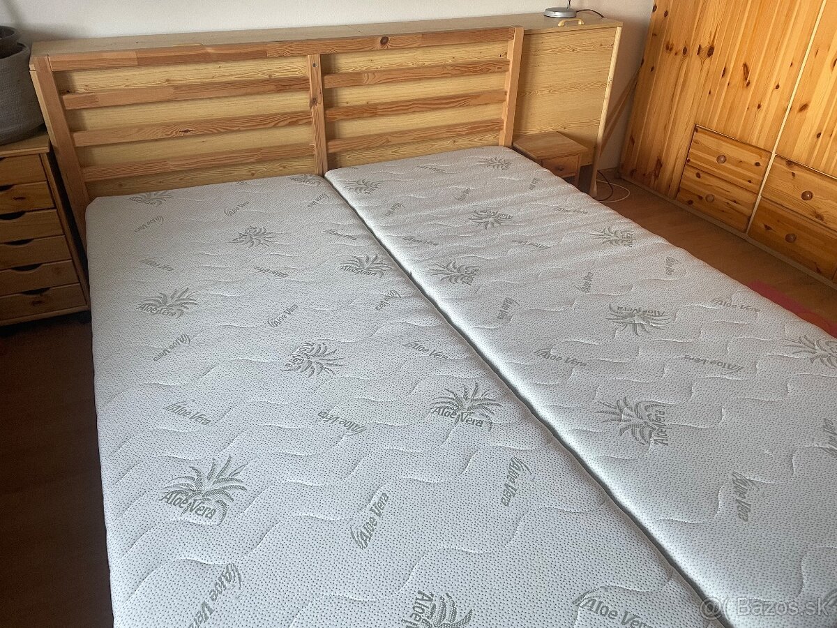 Posteľ 160x200, matrace - 3