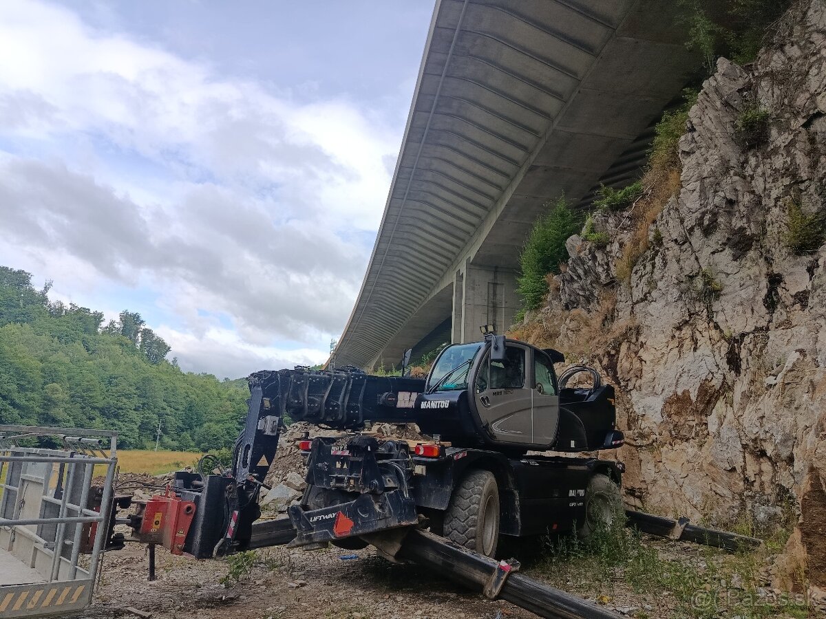 Manitou mrt teleskopické manipulátory. - 3