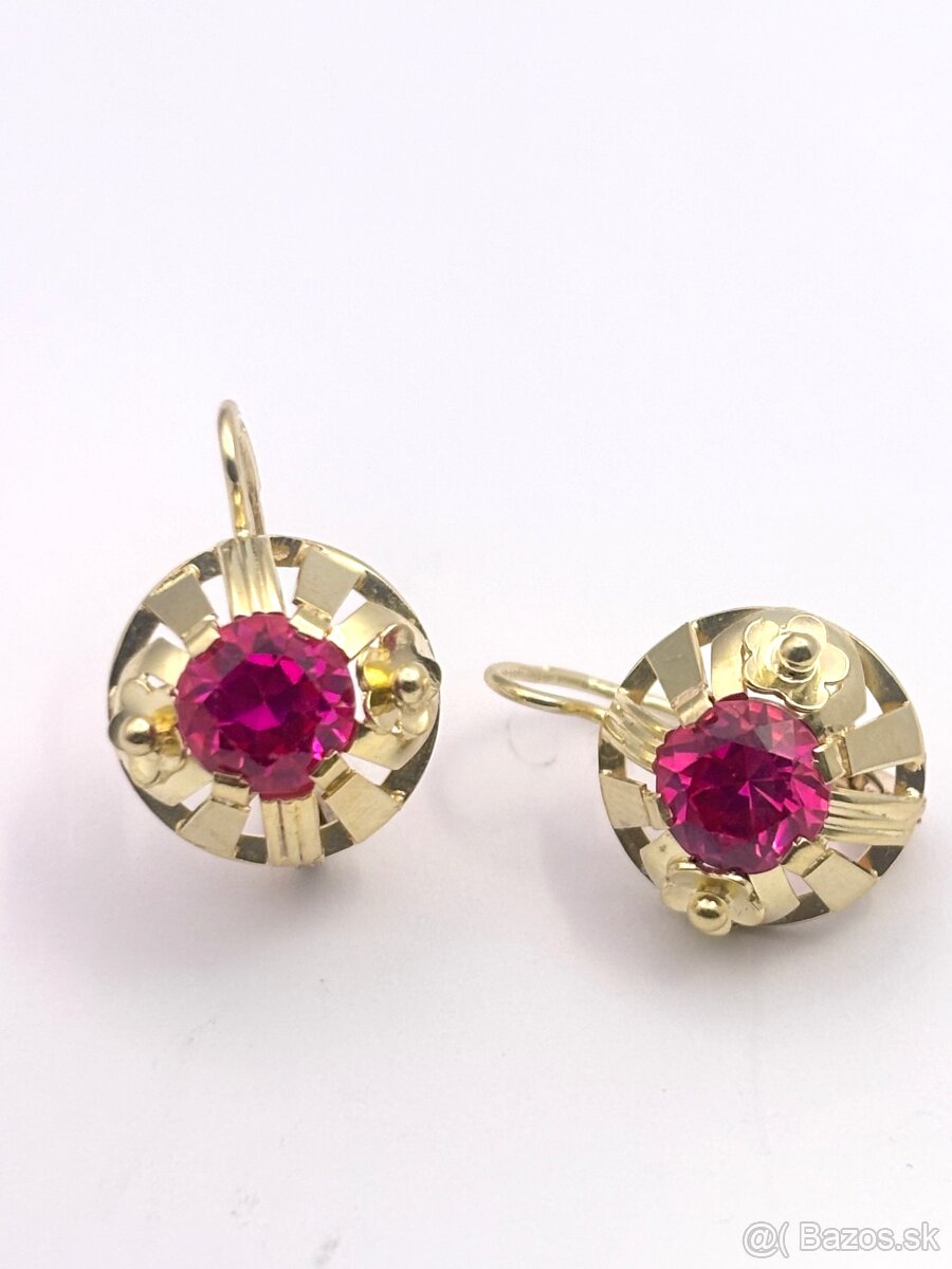 Zlaté náušnice 585/1000 - 3