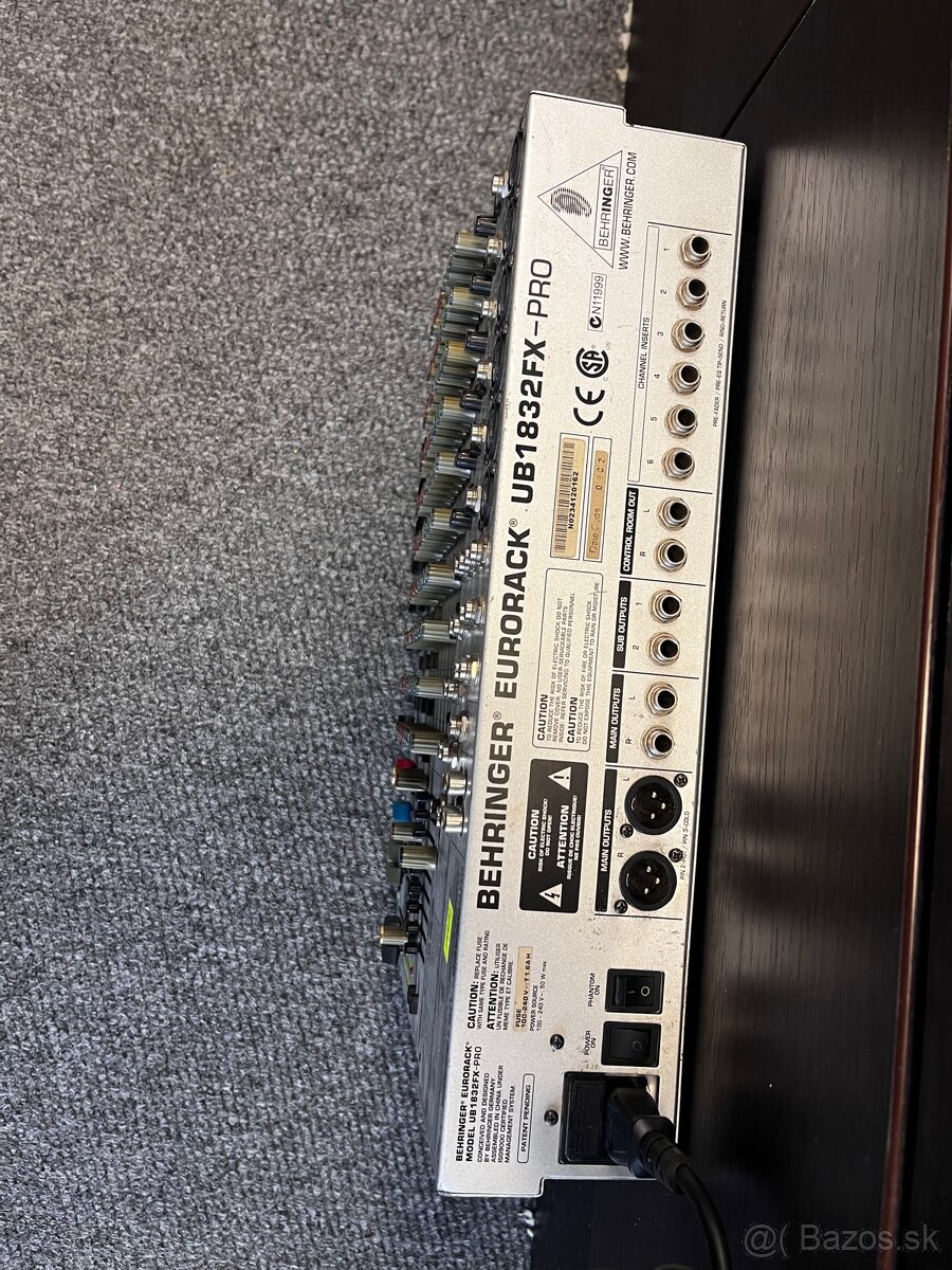 Mix Behringer EURORACK UB1832FX-PRO - 3