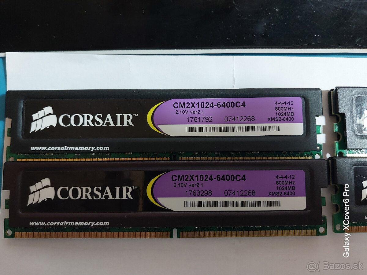 Pamäťe RAM DDR2 Corsair - 3