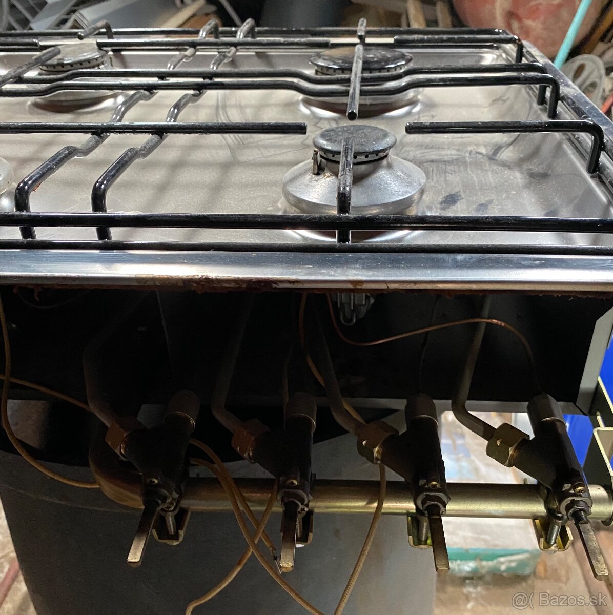 Predám vstavanú el. rúru zn. Gorenje + plynovú varnú dosku - 3