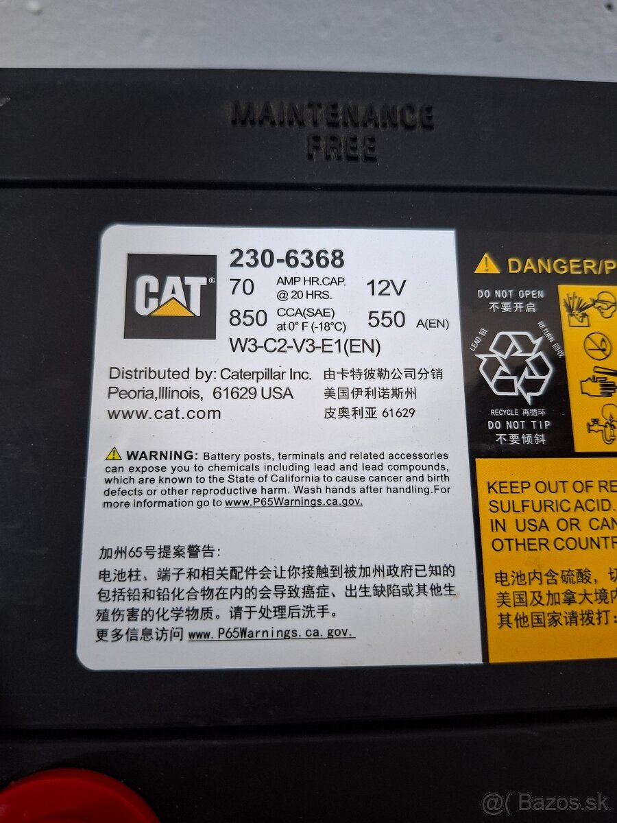 Autobateria 12v 70ah - 3