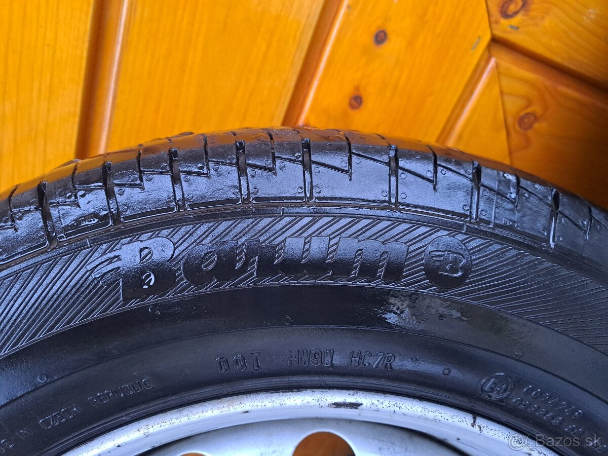 Dodavkové "plechače" 5x108 R15 + Letné pneu 195/70 R15C - 3