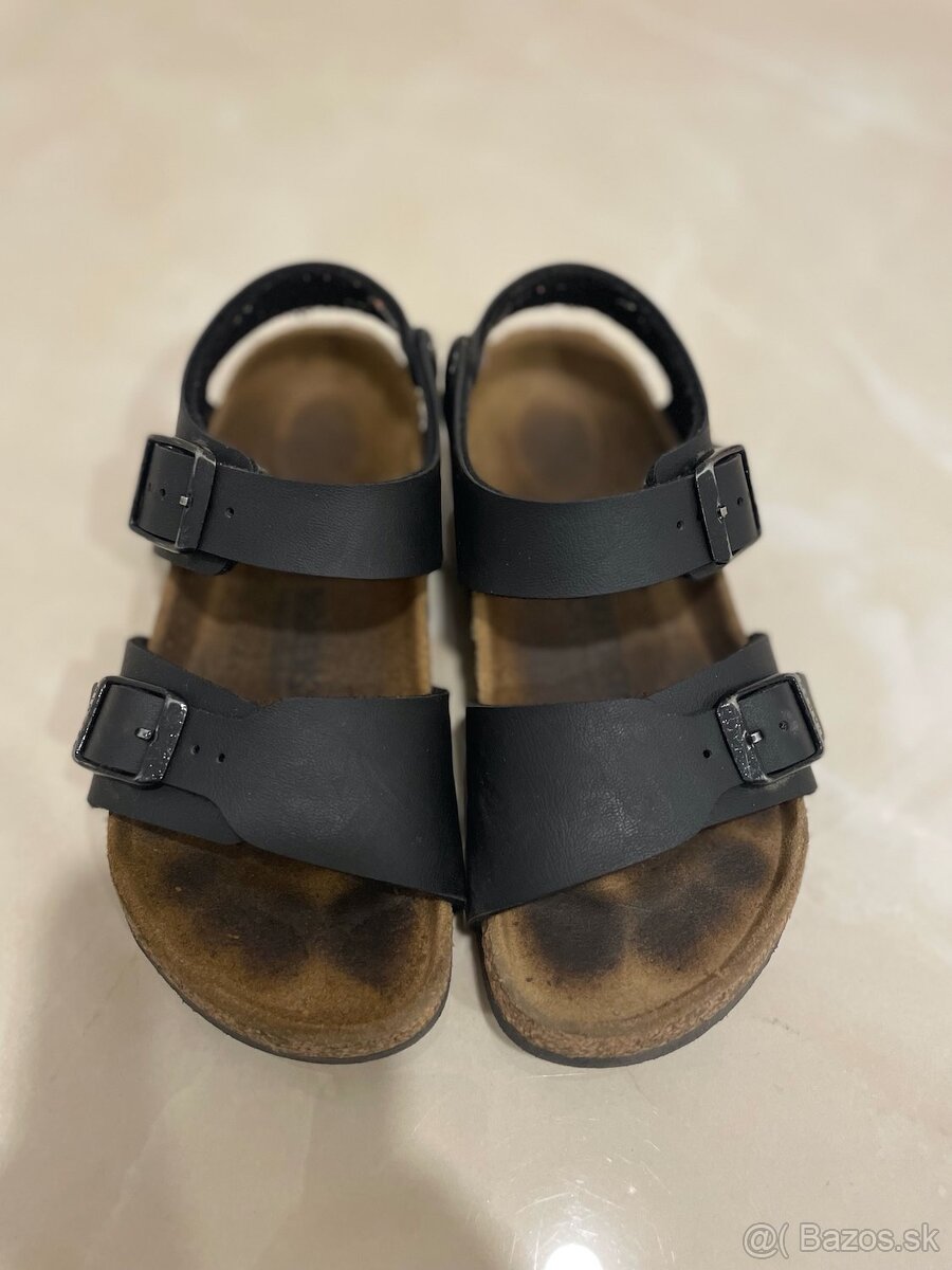 Detské čierne Regular sandále Birkenstock veľ. 28 - 3