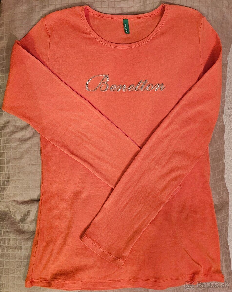 BENETTON - tričko s dlhym rukávom - 3