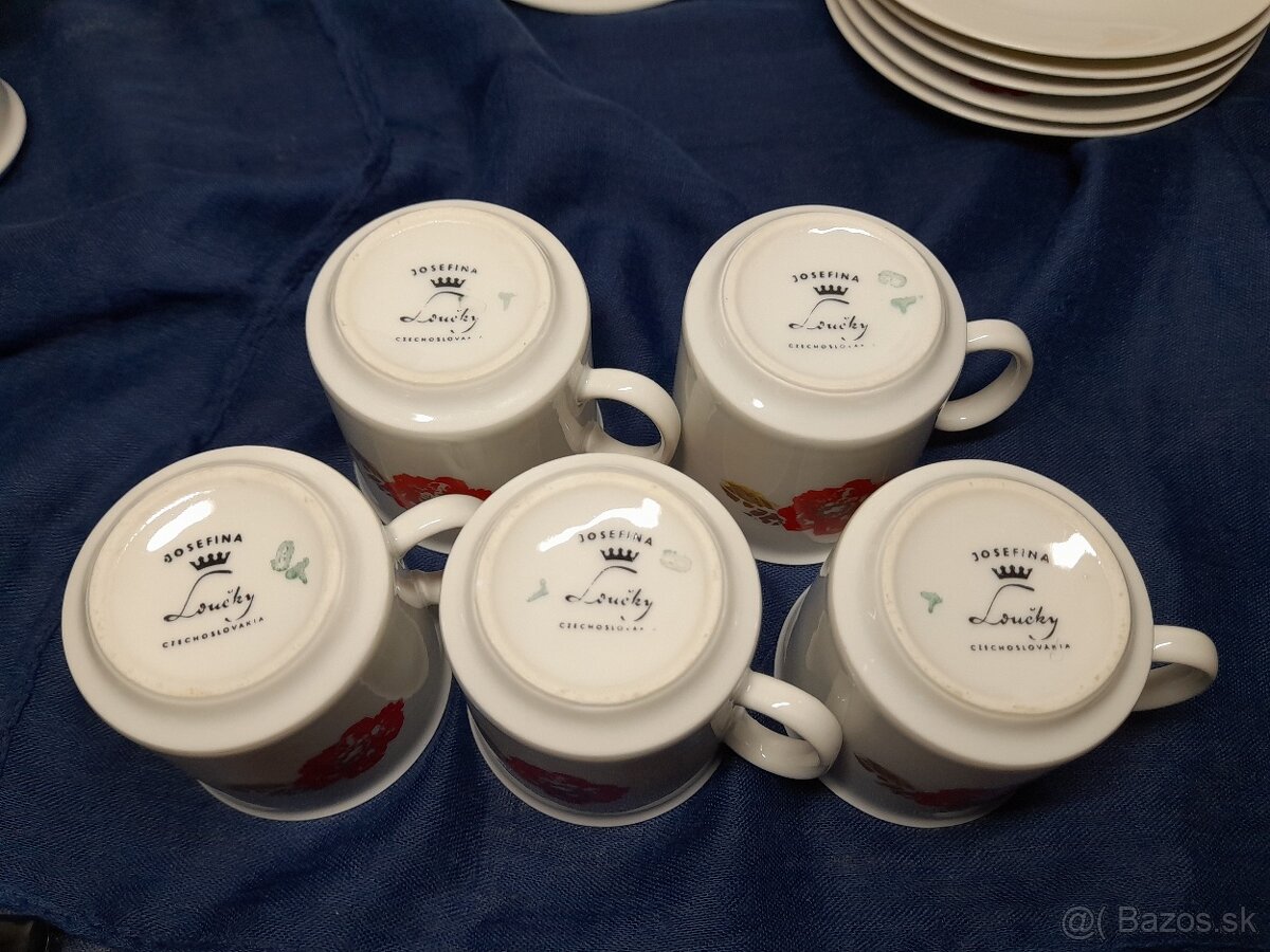 Kávový servis Josefina Loučky – ČSSR - 3