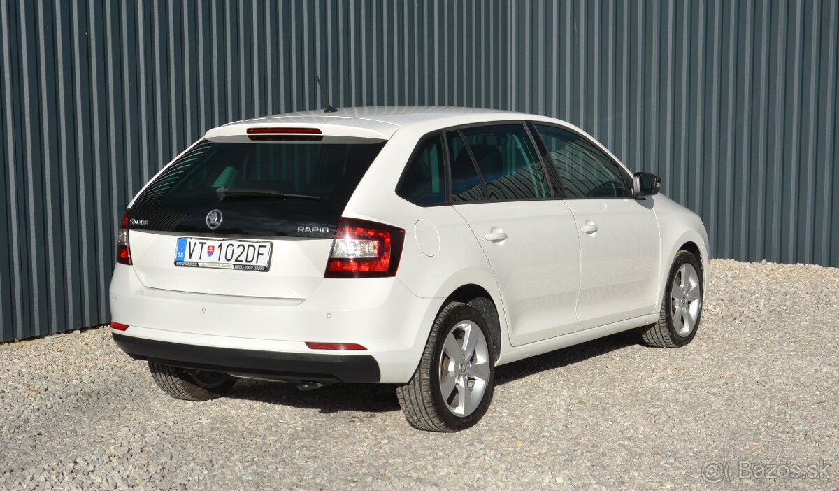 Škoda Rapid Spaceback 1.6 SR. voz, 1. majiteľ, Top Stav - 3