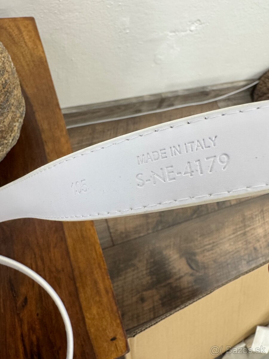 Celine kozeny opasok biely Skladom - 3