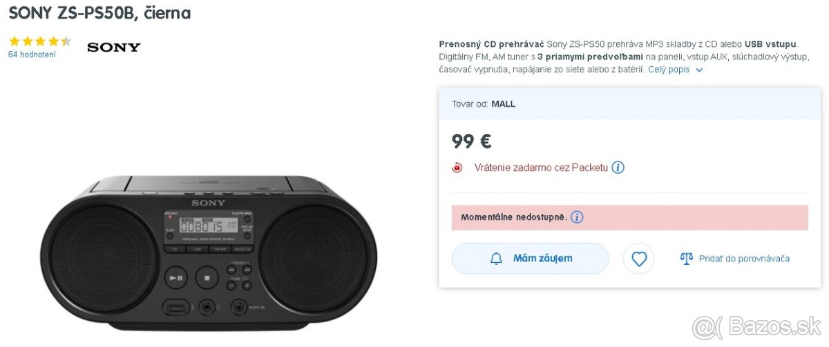 SONY ZS-PS50 - 3
